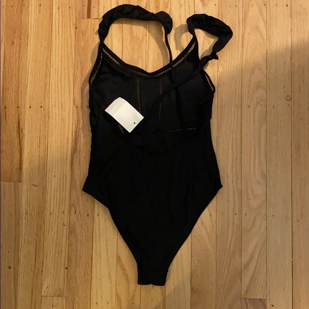 TopShop Embroidered One Piece - Picture 3 of 3